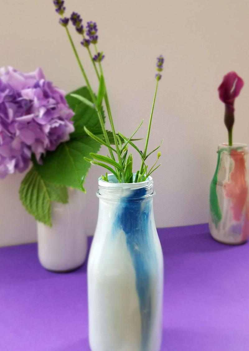starbucks frappuccino bottle vase