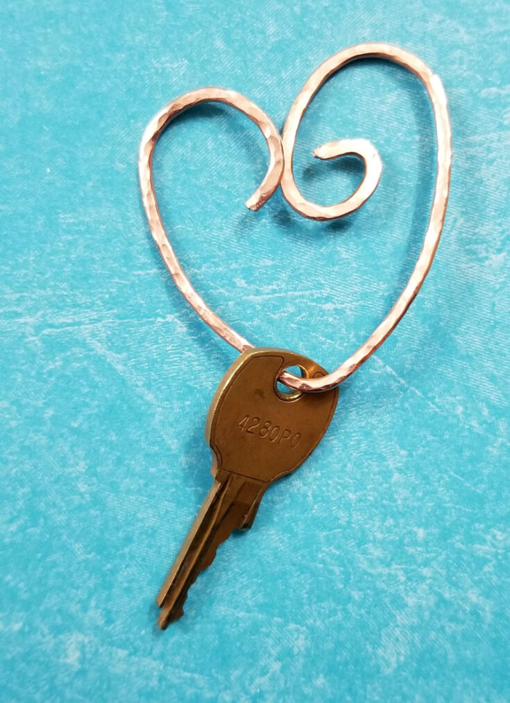 Wire Heart Pendant Tutorial - Hammered Jewelry Basics