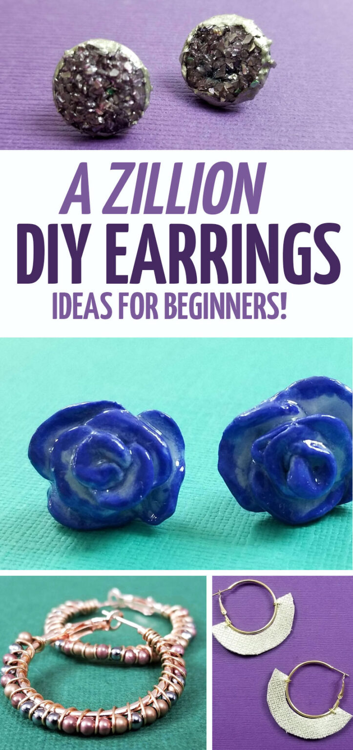 Easy DIY Earrings Anyone Can Make - and you'll definitely want to!