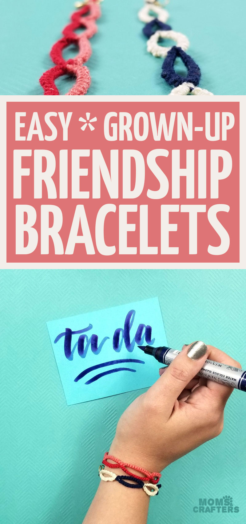 How to Make Friendship Bracelets | Easy Friendship Bracelet Tutorials -  YouTube