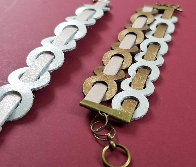 HOW TO ANOTHER FUN BRACELET WITH CRICUT FAUX LEATHER  YouTube