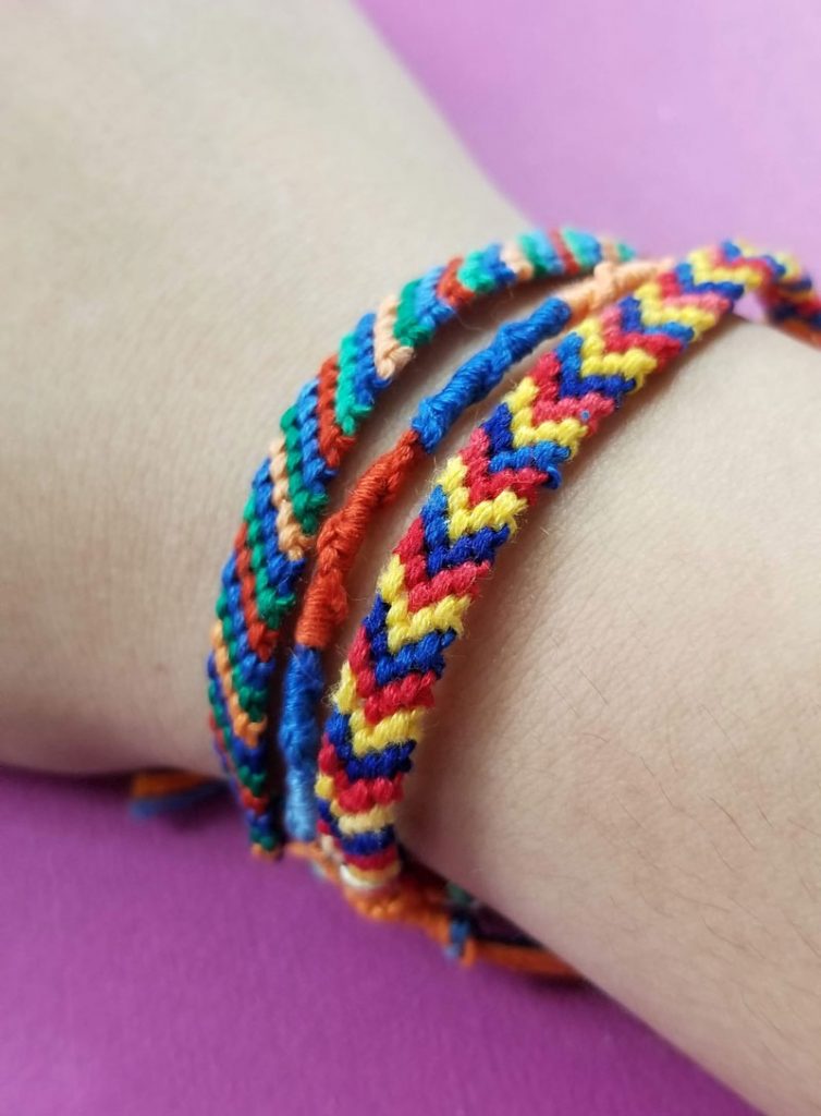 Friendship Bracelet Making Kit, Huge Value, Letter Beads, Crafts For Girls,  20 Multi-Color Embroidery Floss, 