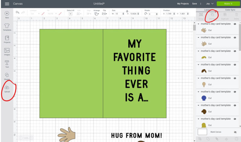 Make A Huggy Mothers Day Card Craft Moms And Crafters