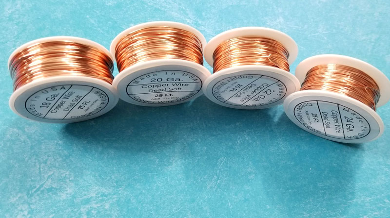 5 Rolls Copper Wire For Jewelry Making, Metal Copper Wire