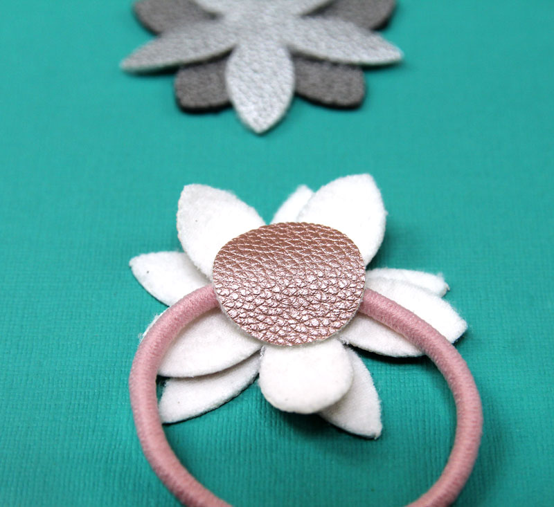Fabric Hair Tie with Cricut Precision Hand Tools {tutorial