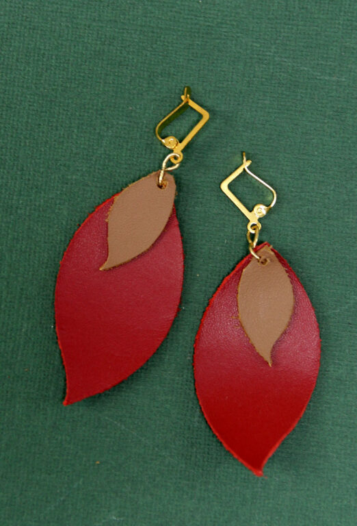Diy Leather Earrings Cricut Tips And Tricks Moms And Crafters