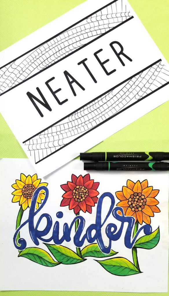 Motivational Coloring Pages for Teens and Adults * Moms and Crafters