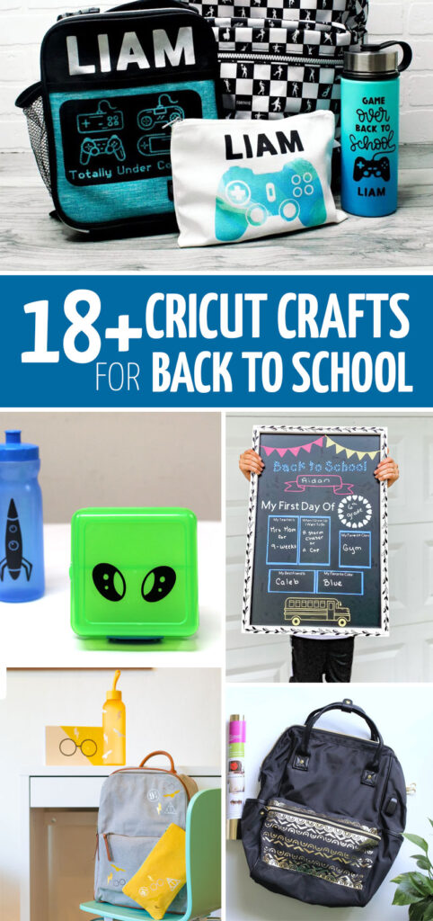The BEST Cricut Personalized Back to School Supplies - Printable Crush