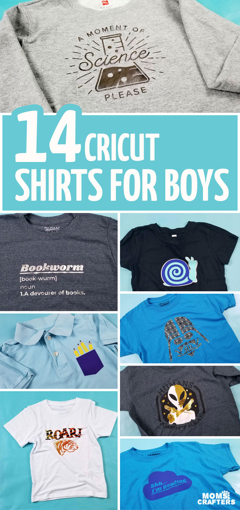 Cricut Shirt Ideas for Boys - 14 Unique T-shirts to Make with HTV