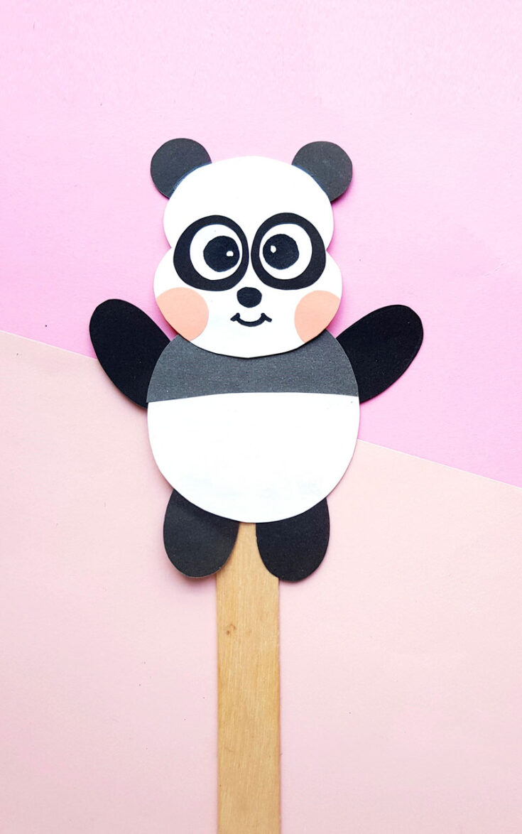 panda-paper-craft-puppet-template-moms-and-crafters