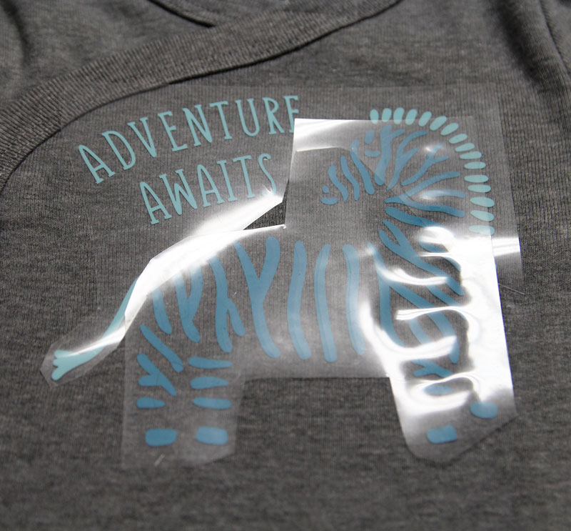 DIY Animal Coloring Page Shirts with Cricut Iron-on ⋆ The Quiet Grove