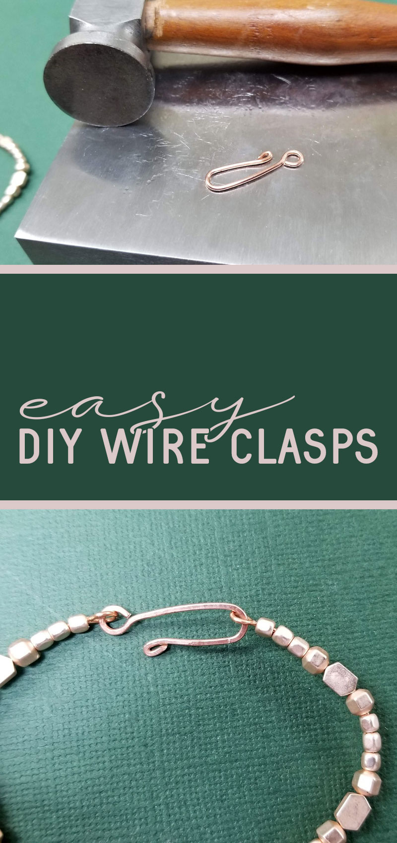 Easy Paperclip or 20g Wire Double Heart Ring Tutorial DIY Jewelry