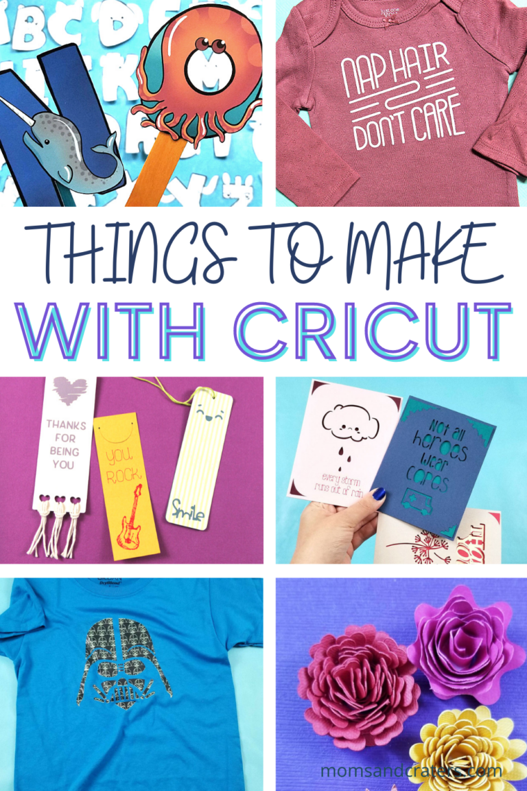 Things to Make with Cricut * Paper, Leather, Vinyl, Iron-on & Print ...