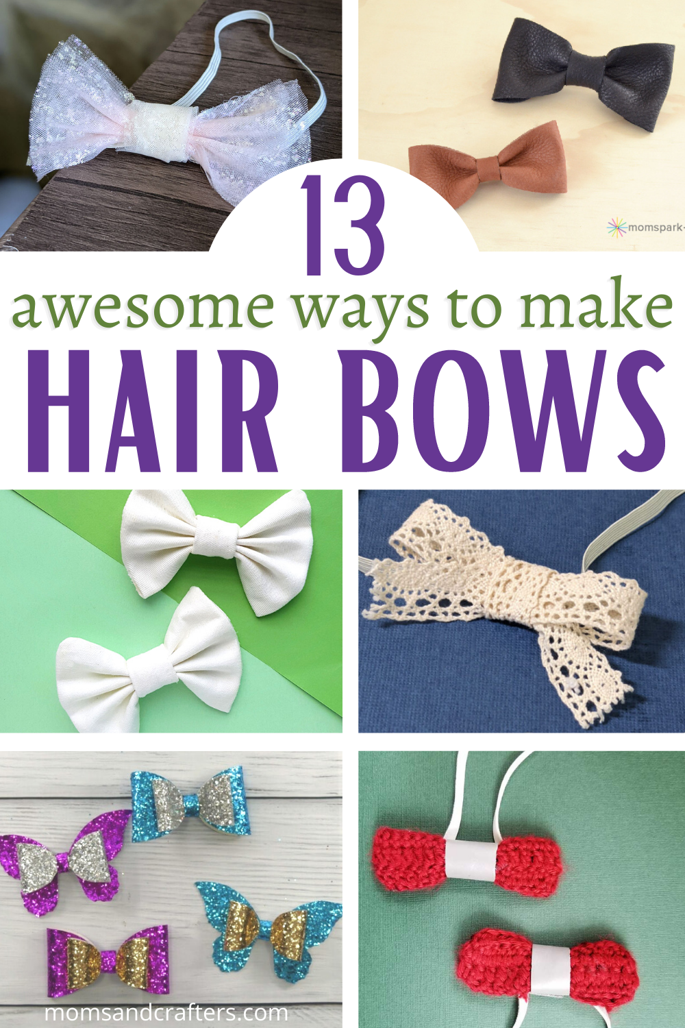 How to make simple easy bow in 1 minute, DIY ribbon bow, Ribbon Hair bow