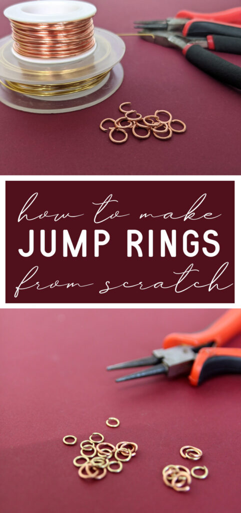 How to Make Jump Rings from Scratch * Moms and Crafters