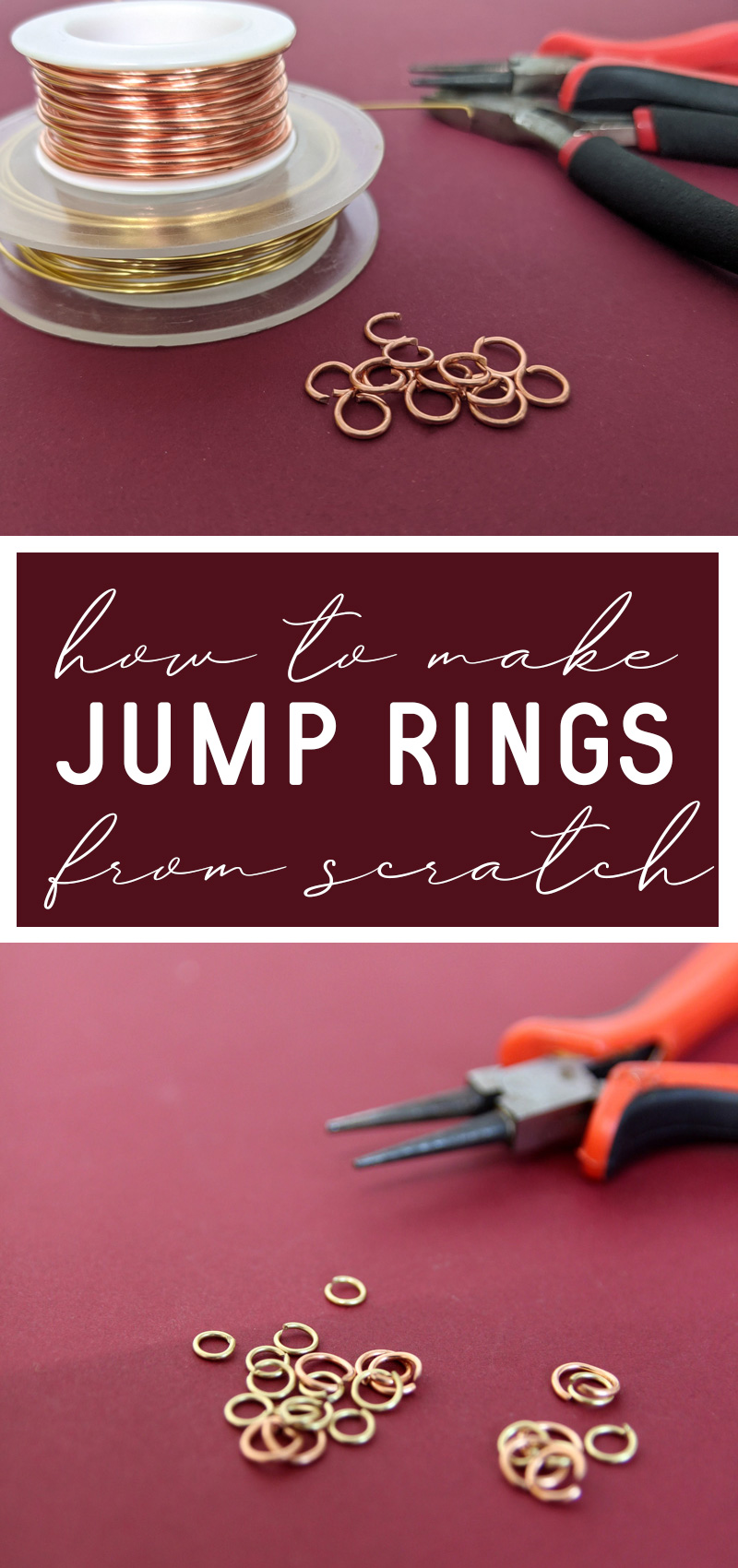 How to // Make Jump Rings