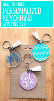 How to Make Acrylic keychains with Cricut * Moms and Crafters