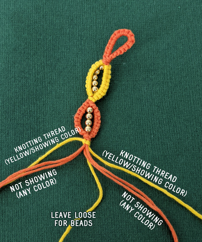 ▻ Alternating Leaves - Friendship Bracelet Tutorial 