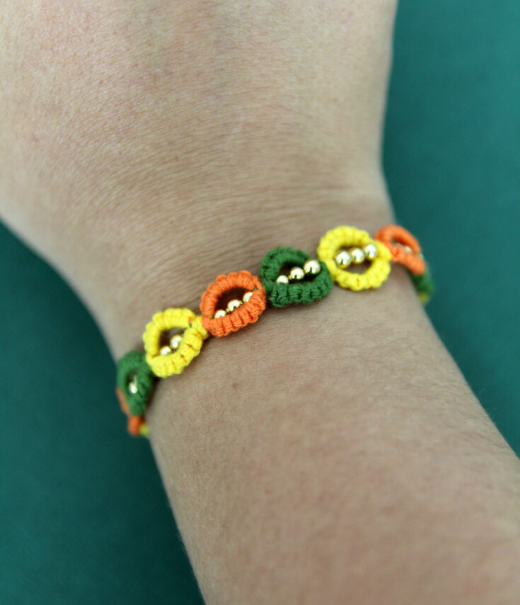 Leaf Friendship Bracelet Pattern Super Easy Tutorial!