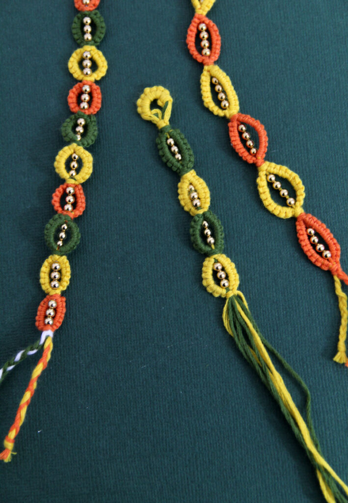 ▻ Alternating Leaves - Friendship Bracelet Tutorial 