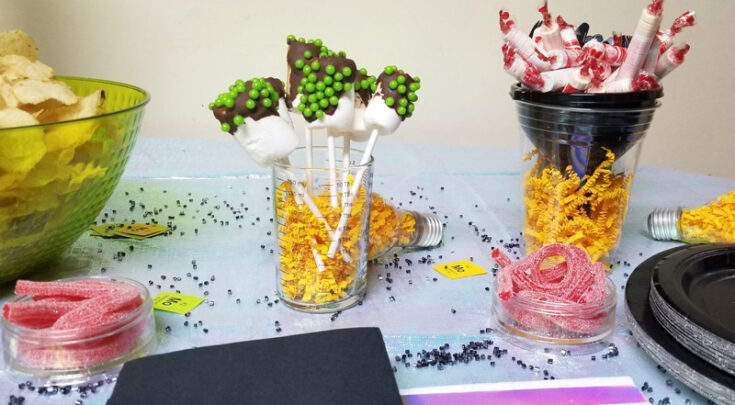 Science Party Food Ideas * Moms and Crafters