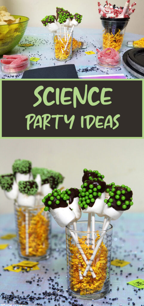 Science Party Favors, Science Birthday Party Favor, Science Crayon