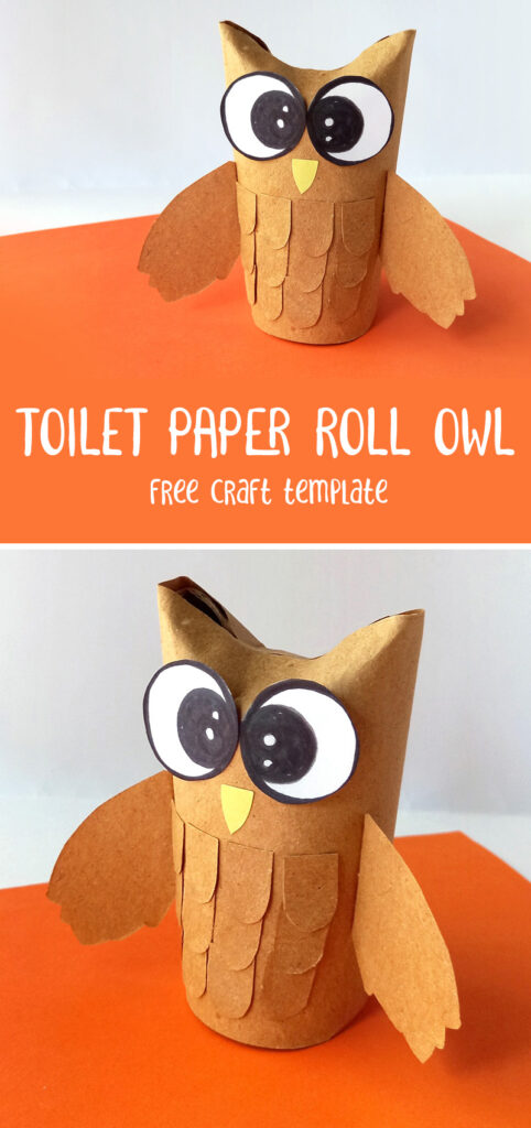 TP Roll Owl Pillow Boxes - Fun Crafts Kids