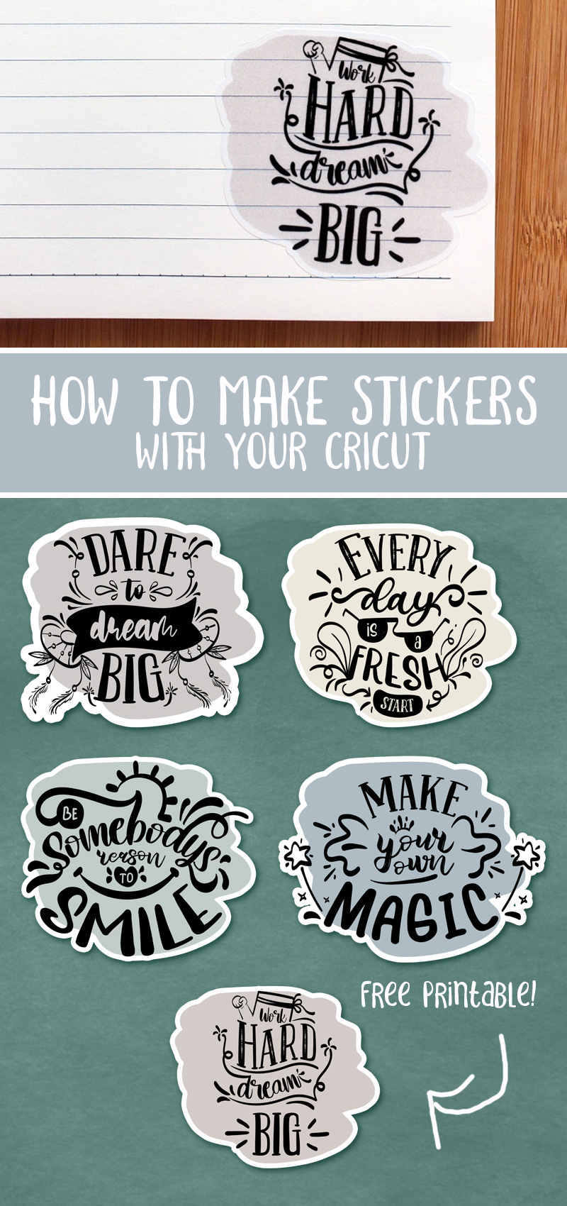 How to Make Stickers with Cricut: A Guide to Print Then Cut