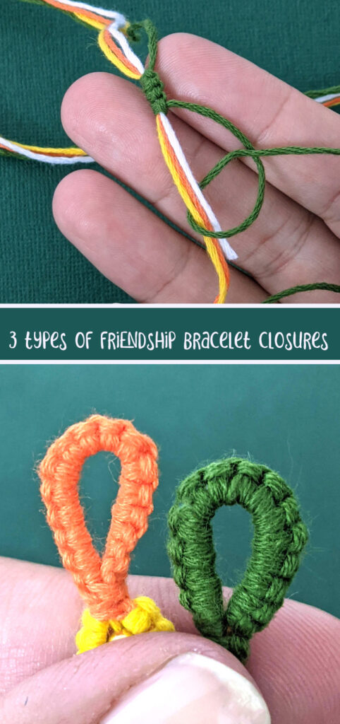 How to Start and Finish a Friendship Bracelet * Moms and Crafters