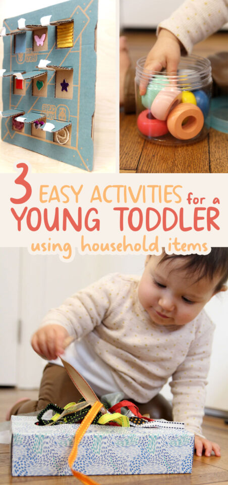 3 Fun Activities For A One Year Old At Home + A Diy Peekaboo Board