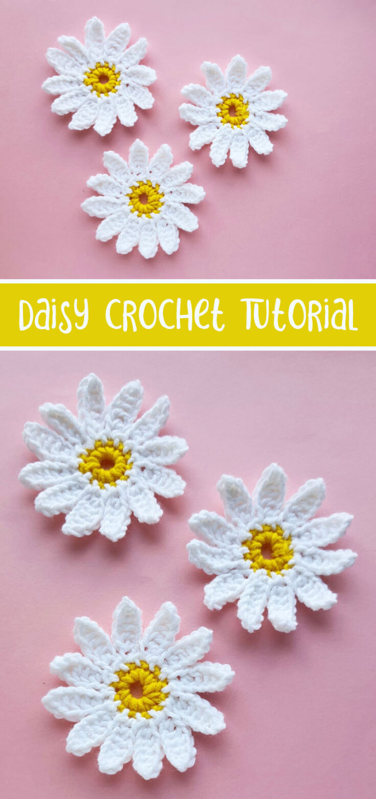 Free Daisy Crochet Pattern * Moms and Crafters