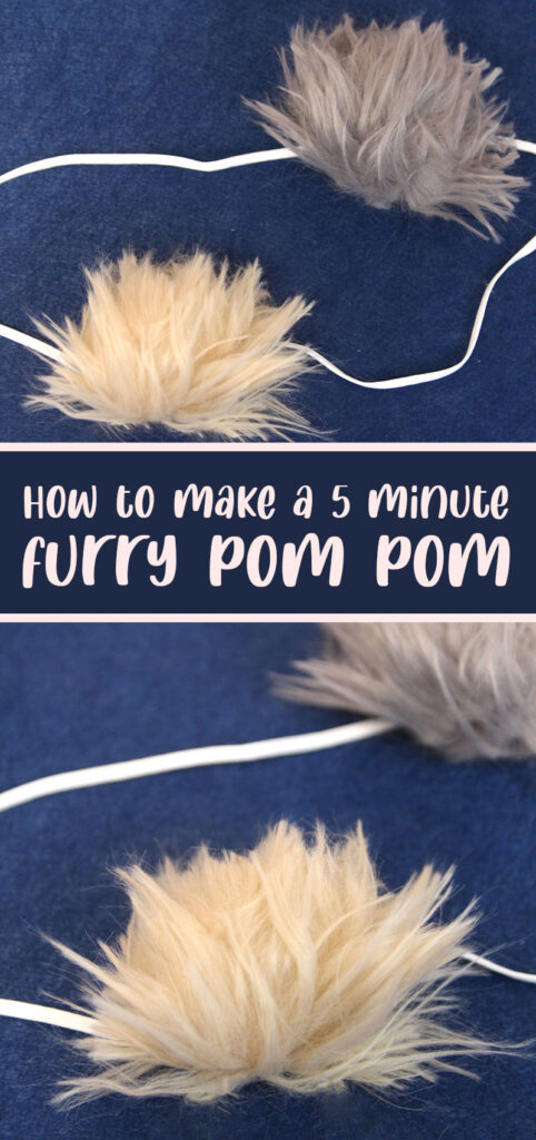 Create / Enjoy: Really easy, 7-minute faux fur scarf tutorial