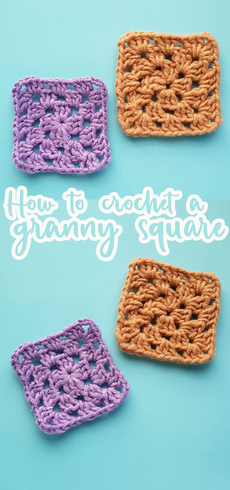 How to Crochet a Granny Square - Free Pattern for Beginners