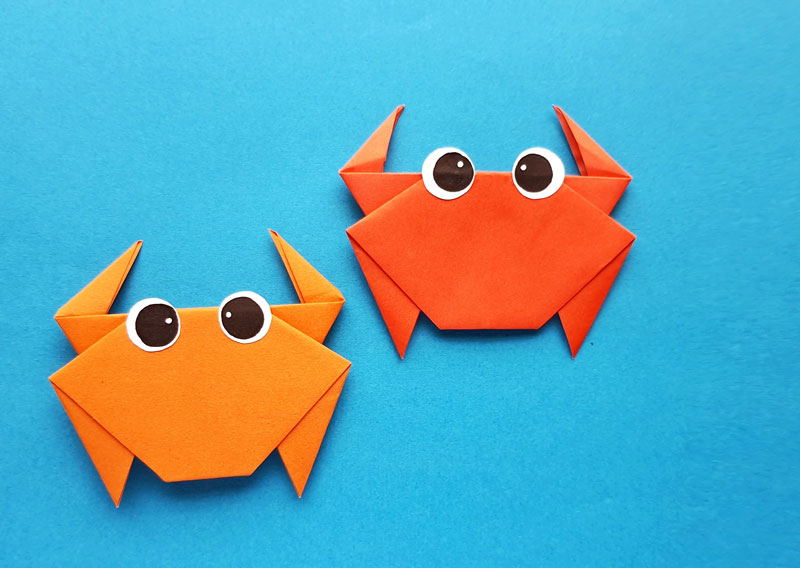Origami Crab - A Step-by-Step Tutorial for Beginners