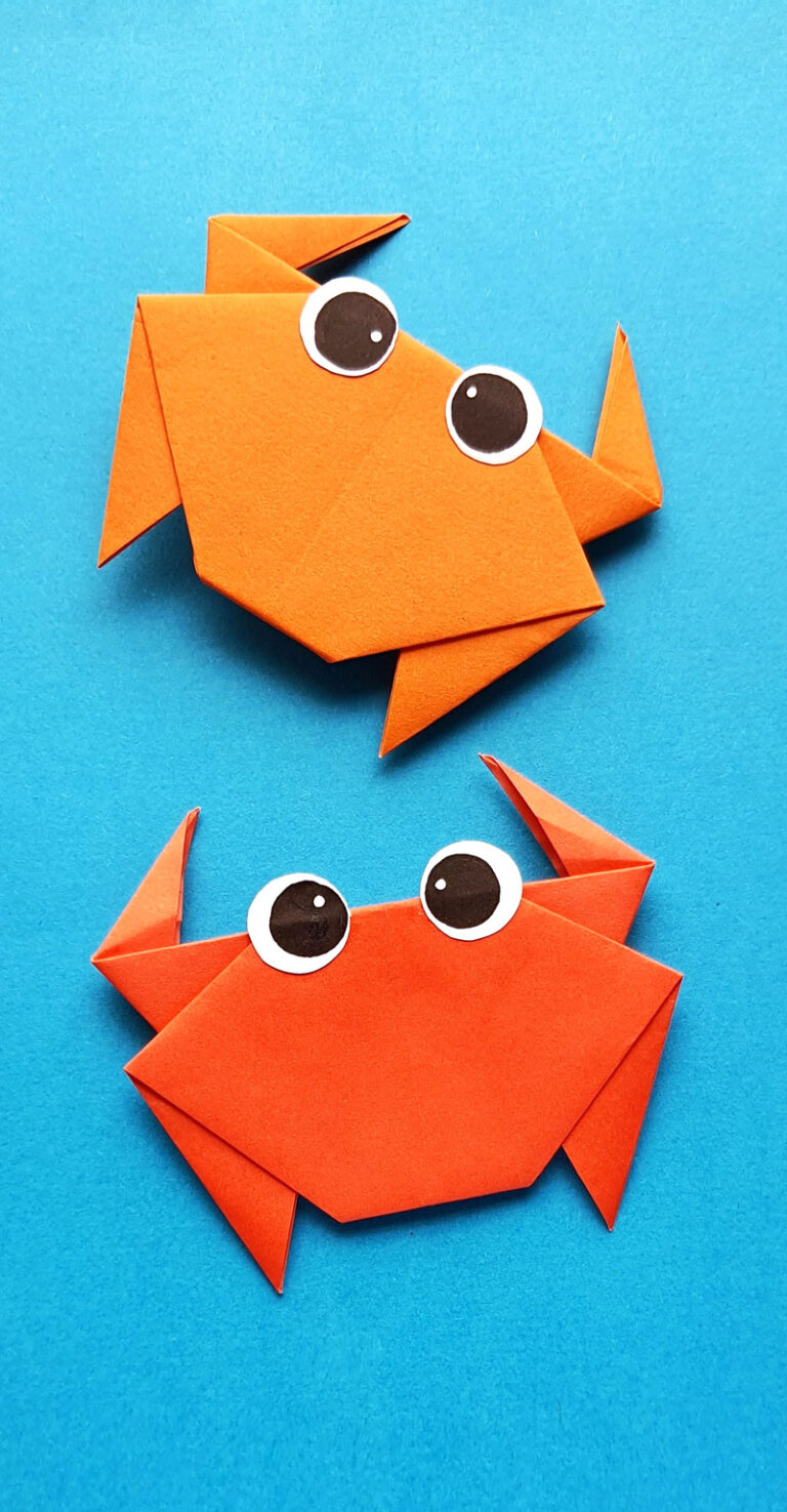 Origami Crab A StepbyStep Tutorial for Beginners