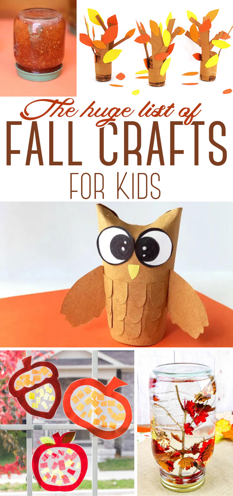 27 + Fall Crafts for Kids of all Ages!