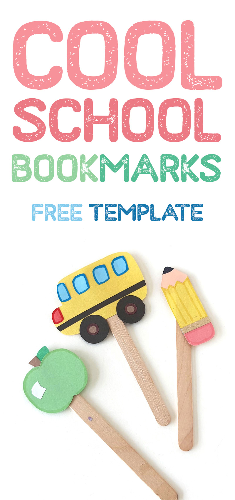 Printable Editable Bookmark Templates for Kids