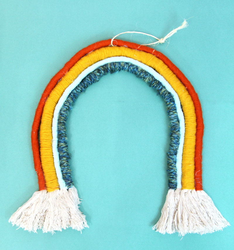 Easy Rainbow Pom Pom Headband Craft - Mama Likes This