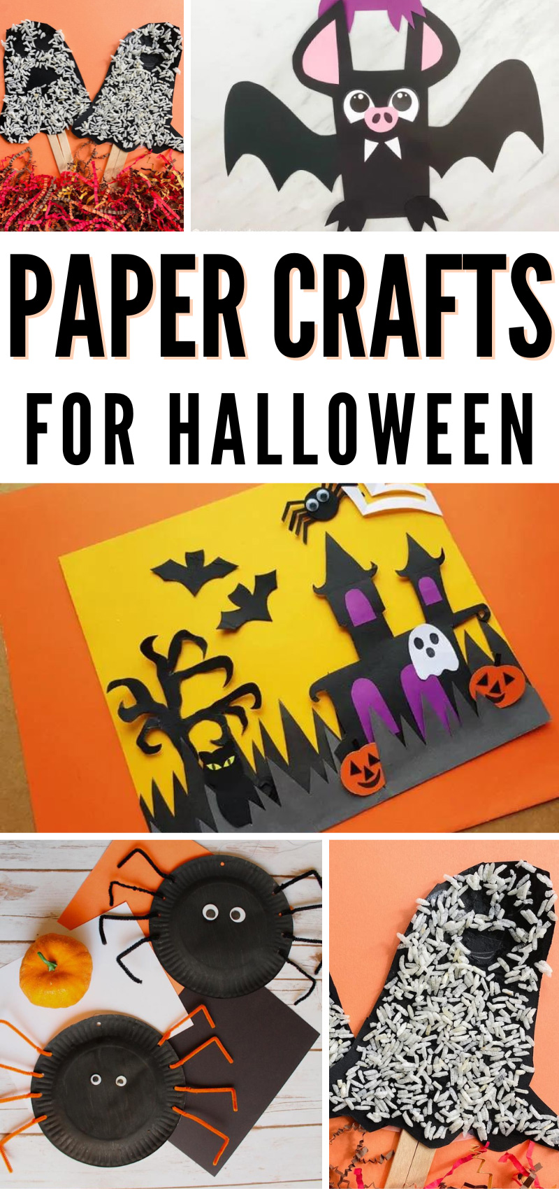 22 Paper Crafts for Halloween (by Age) * Moms and Crafters