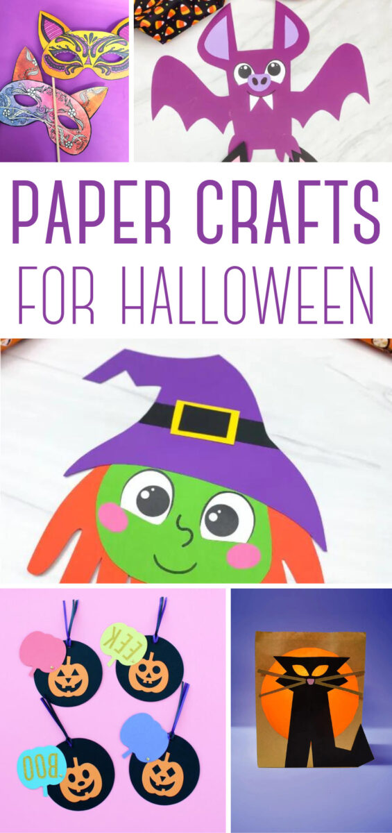 22 Paper Crafts for Halloween (by Age) * Moms and Crafters