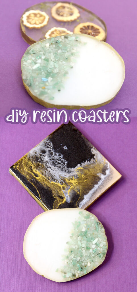 How to Make Monogram Epoxy Coasters - Resin Crafts Blog