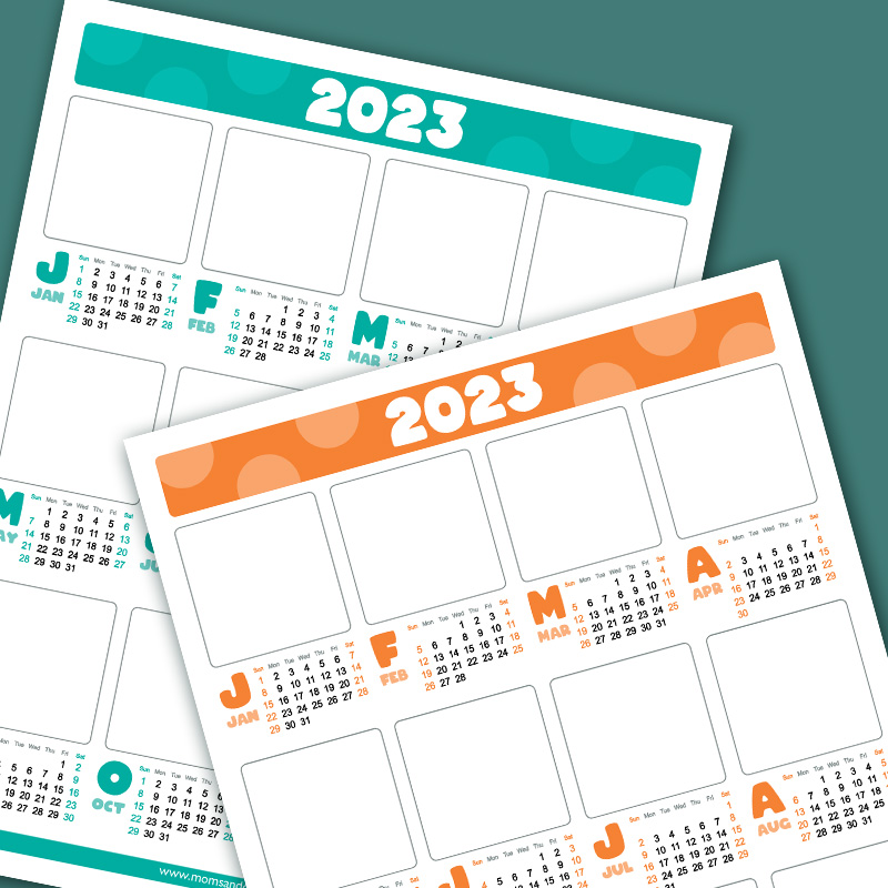 Draw Your Own Calendar (Updated for 2024) Free Printable