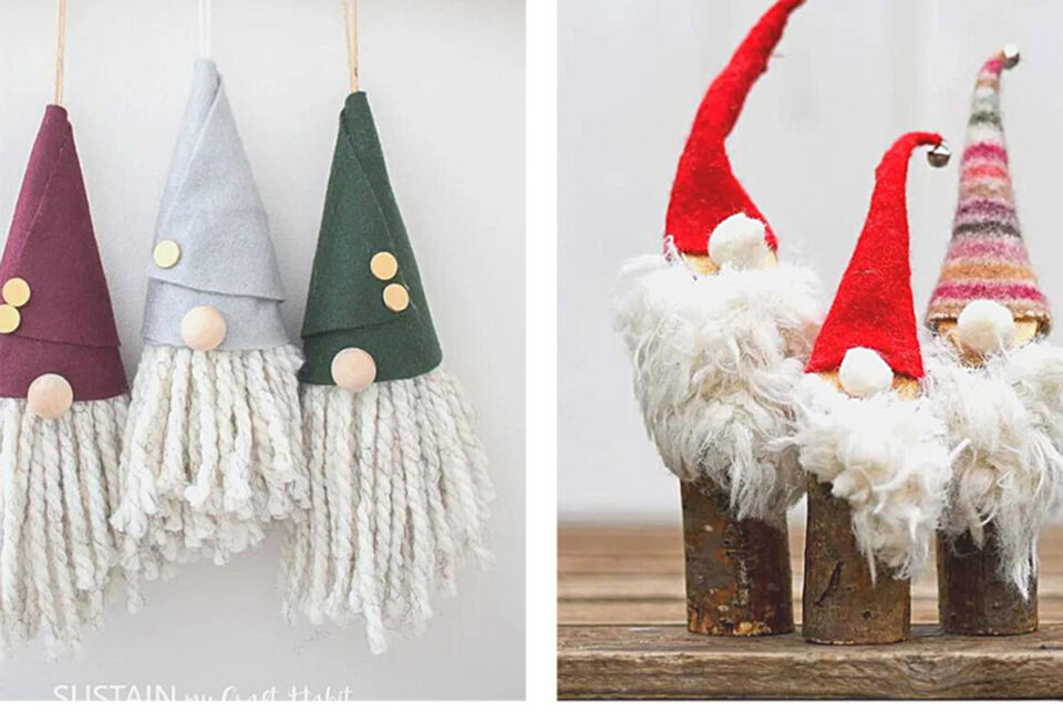 18 Gorgeous Gnome Crafts to Craft Today! * Moms and Crafters