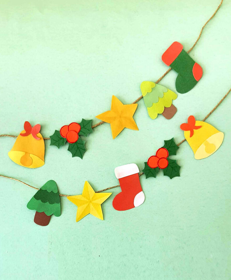 Christmas Paper Garland 