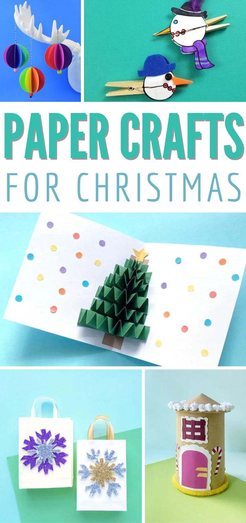 Hello Santa Christmas Wrap Crafting Mod Podge Paper Sheet_D