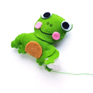 Felt Frog Pattern & Softie Craft * Moms And Crafters