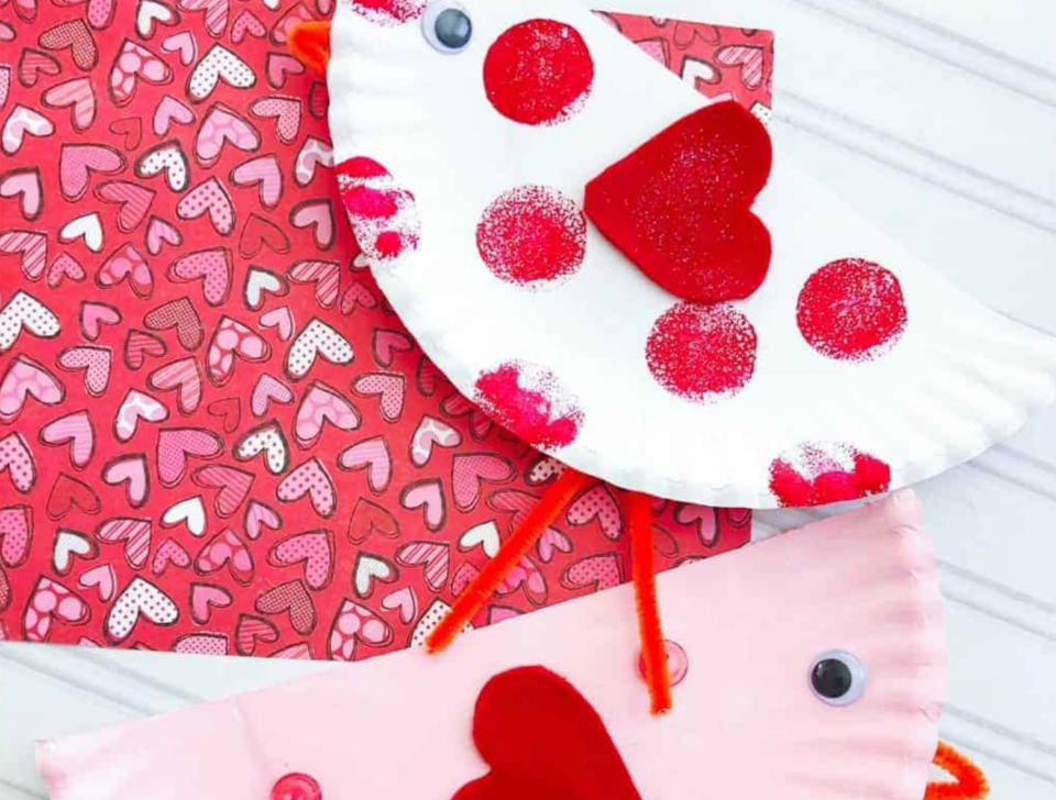 20 Valentines Crafts for Toddlers * Moms and Crafters