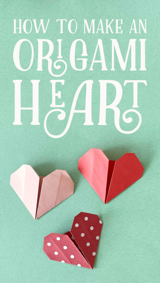 Origami Heart * Moms and Crafters