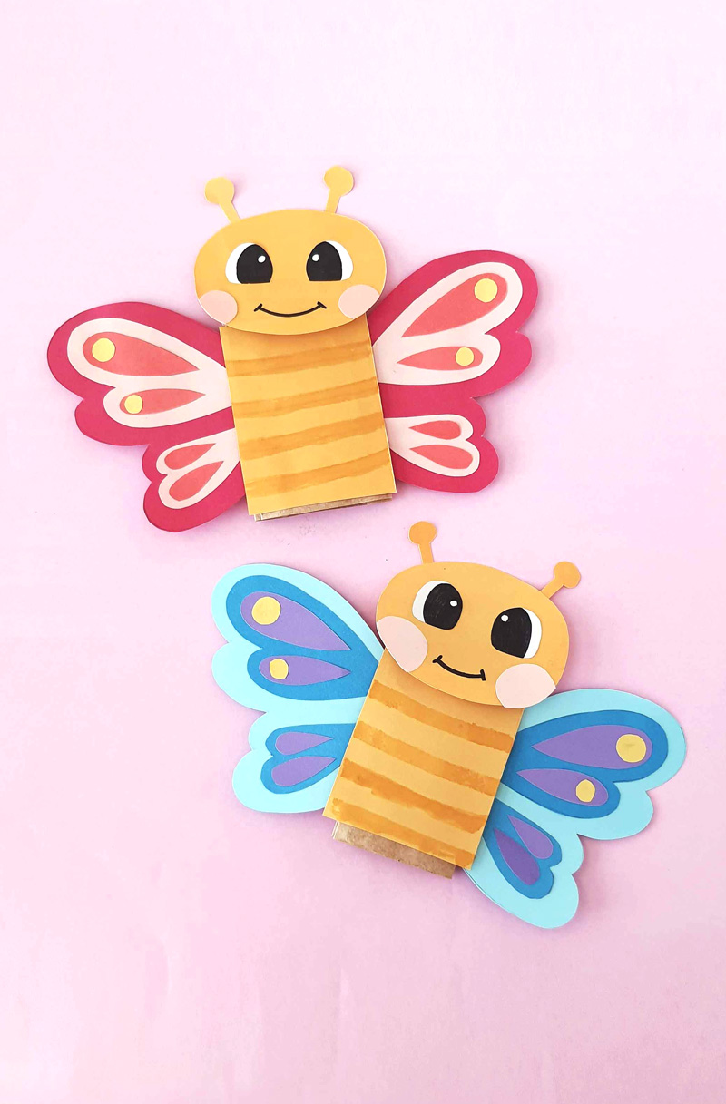 24 Butterfly Crafts for Toddler Through Teen! * Moms and Crafters