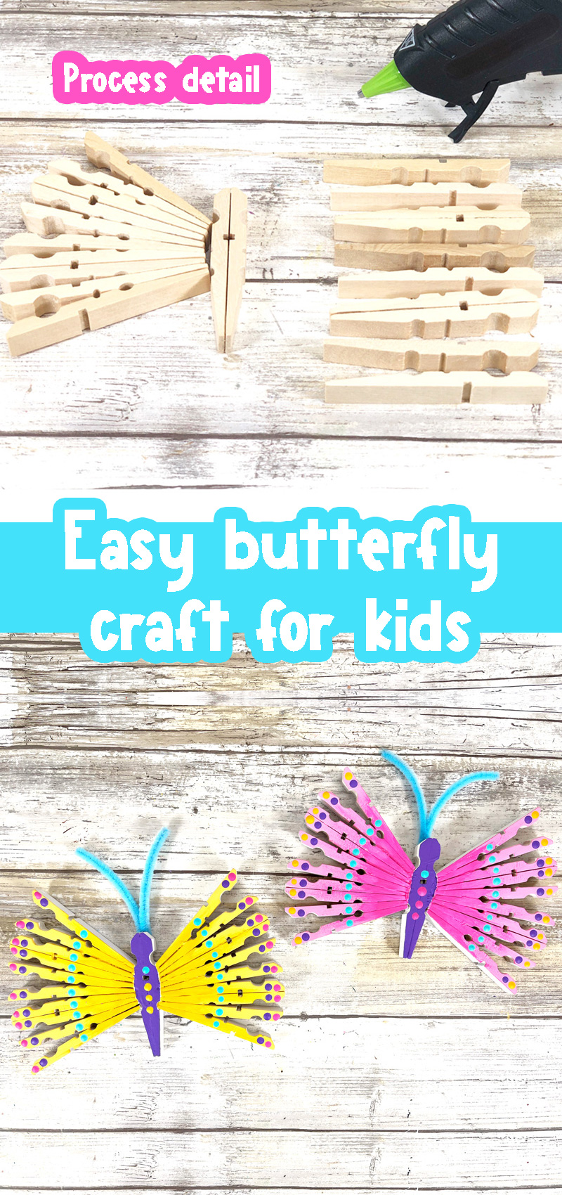 Simple Animal Ribbon Crafts and Projects, animal, butterflies, ribbon,  craft, Creative DIY Butterfly Ribbon Craft Ideas :), By Kids Art & Craft